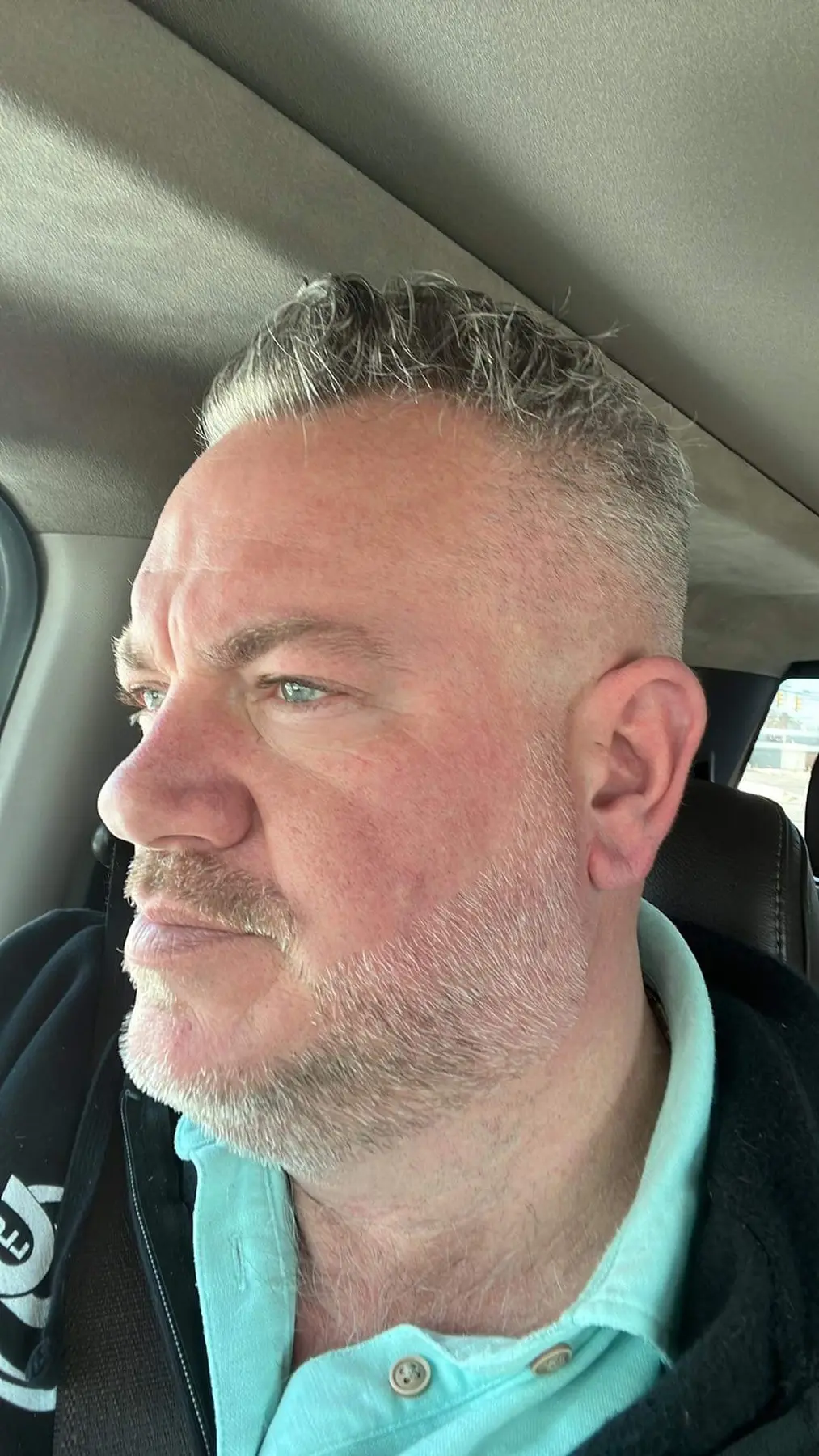 Classic tapered cut and beard trim